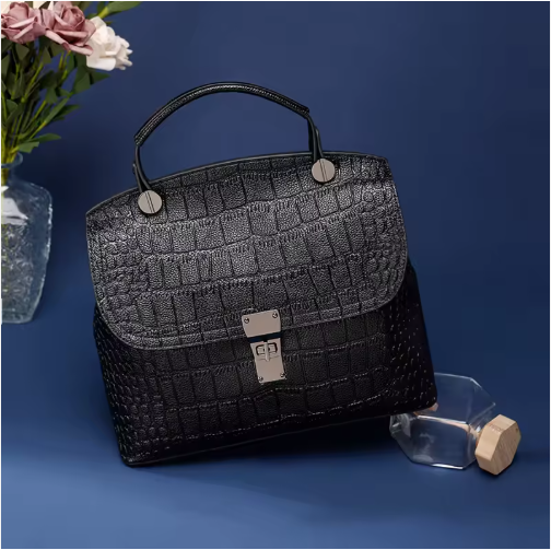 Women’s Genuine Leather Luxury Handbag – Stylish Shoulder & Crossbody Sling Bag