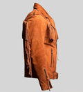 suede fringe biker jacket